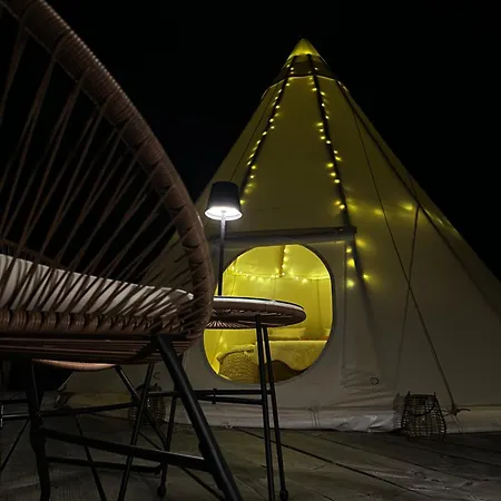 Роскошный шатер Tipi Nuit Insolite En Pleine Nature *